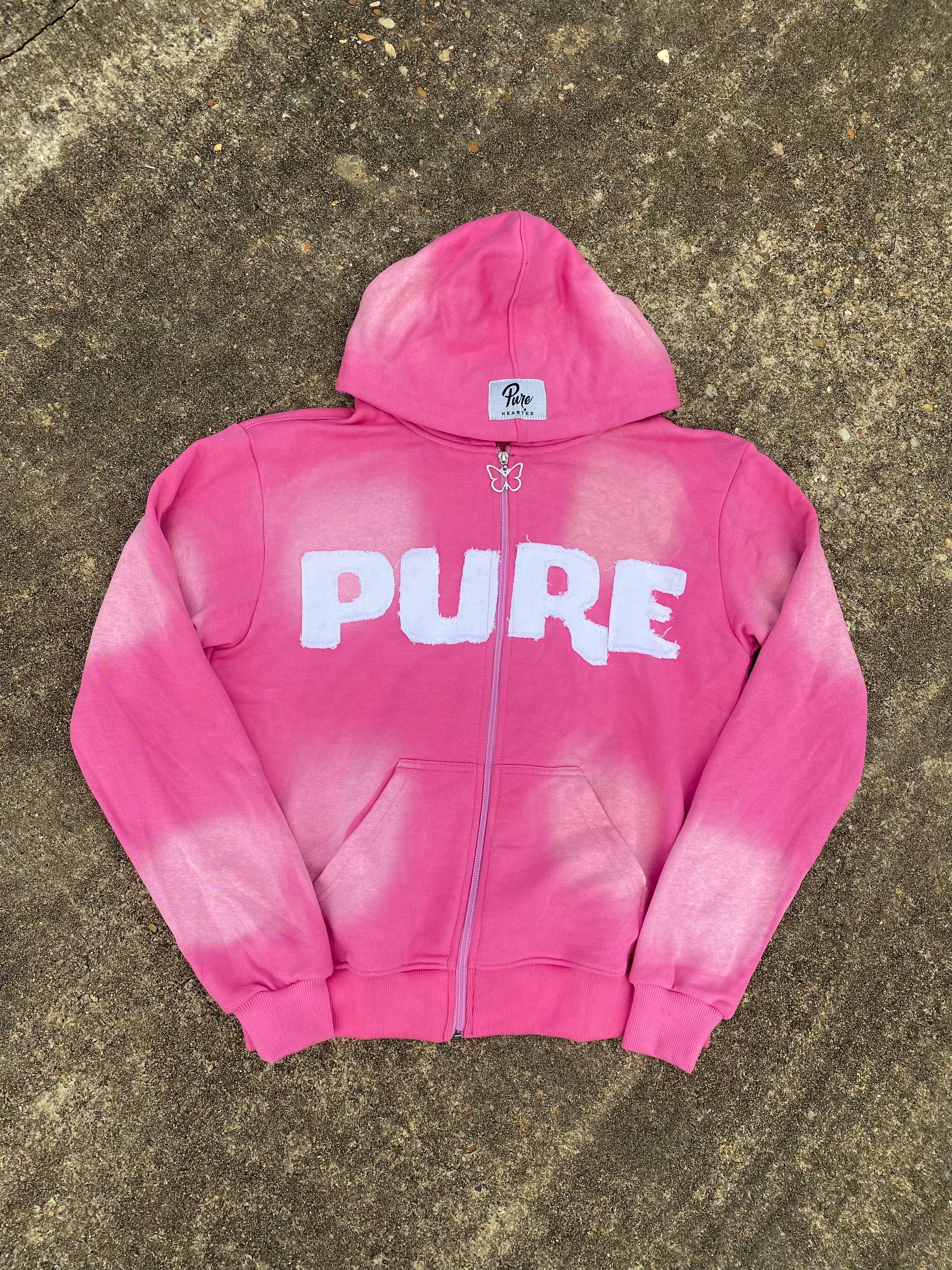 Distressed Pure Zip-Up 1.0