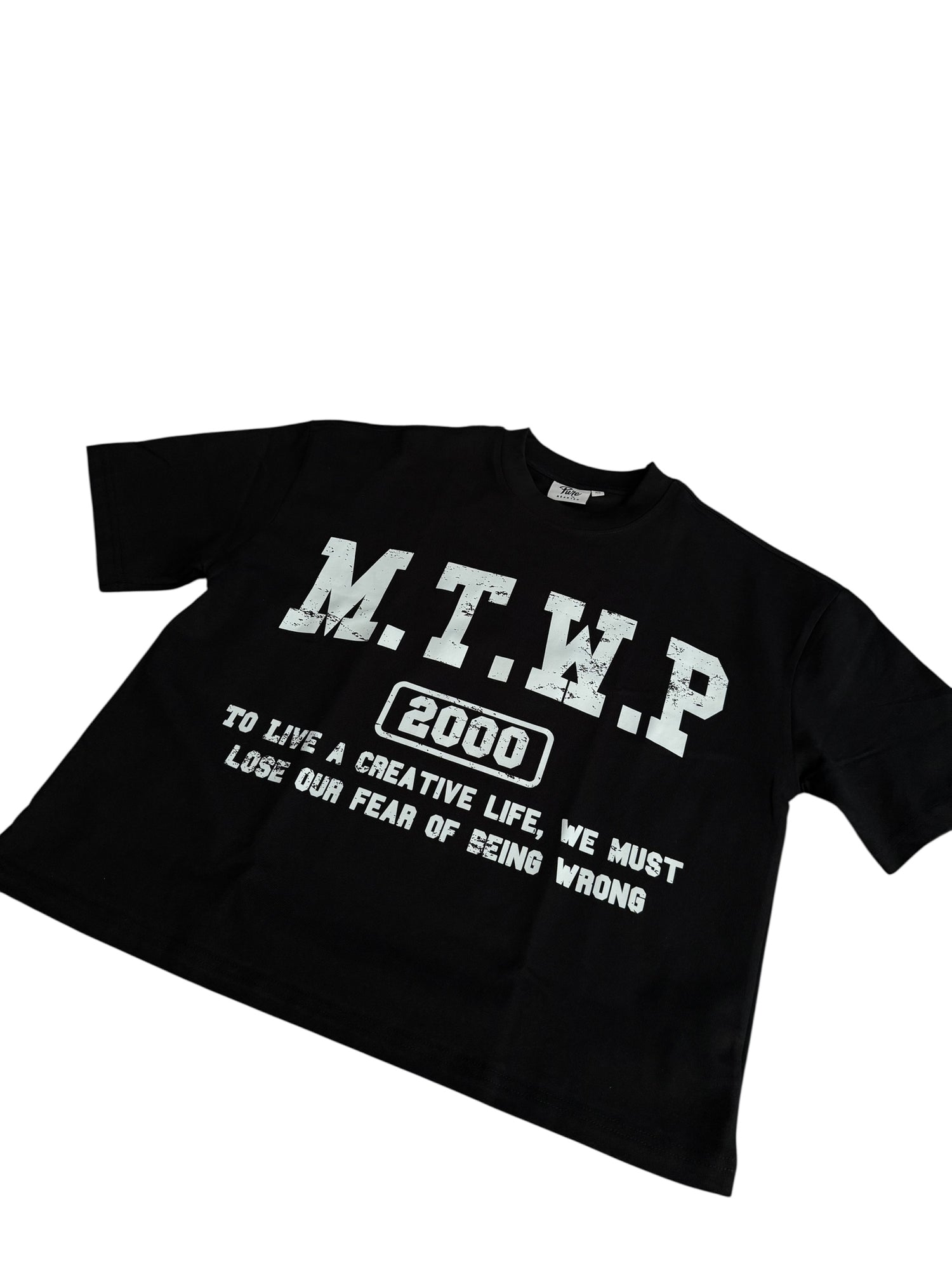 M.T.W.P Tee Black