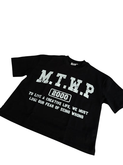 M.T.W.P Tee Black