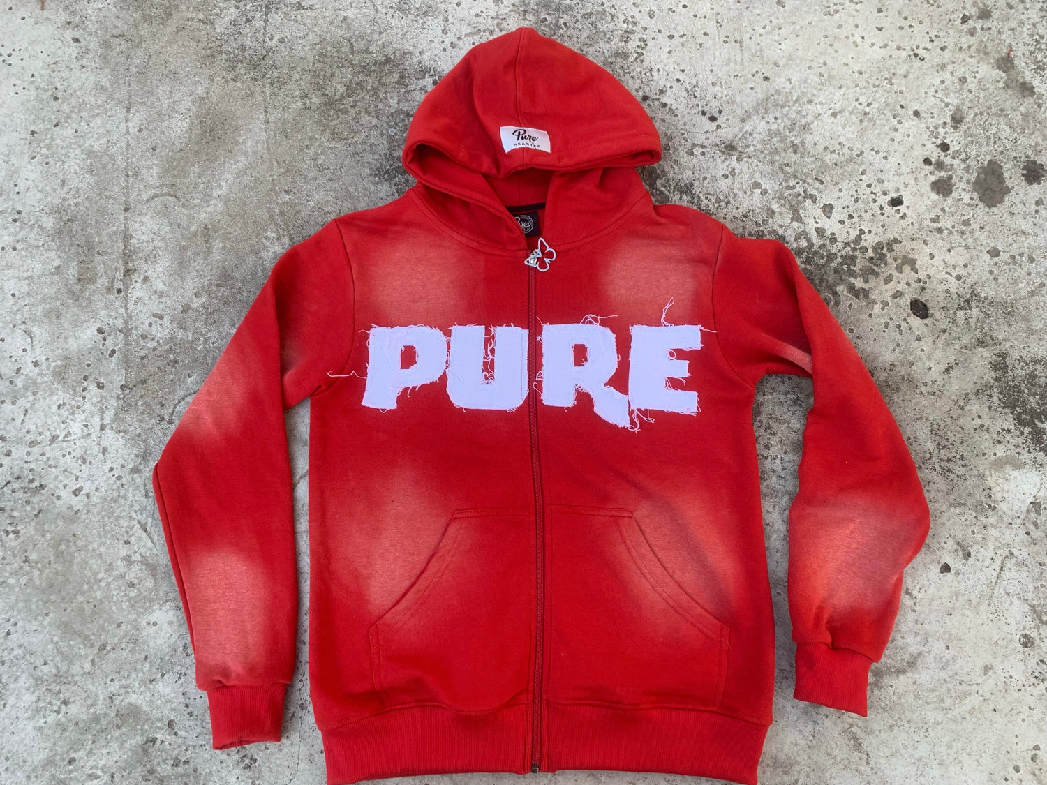 Distressed Pure Set ( Hoodie )