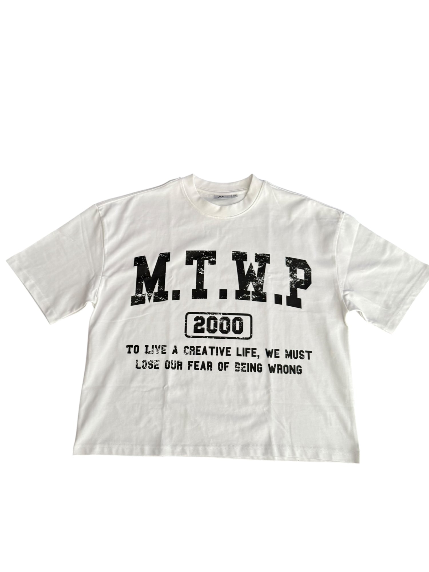 M.T.W.P Tee White
