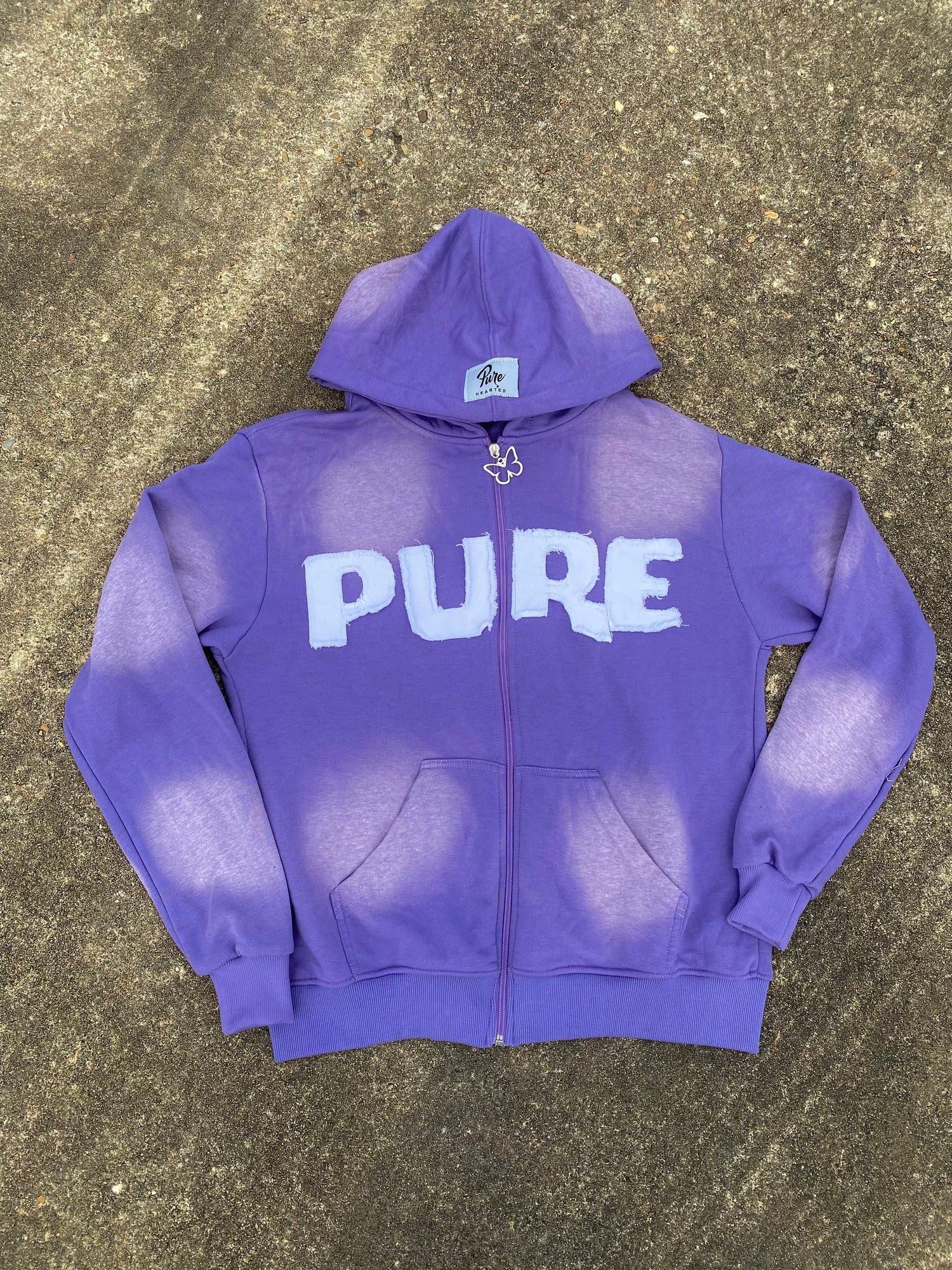 Distressed Pure Zip-Up 1.0